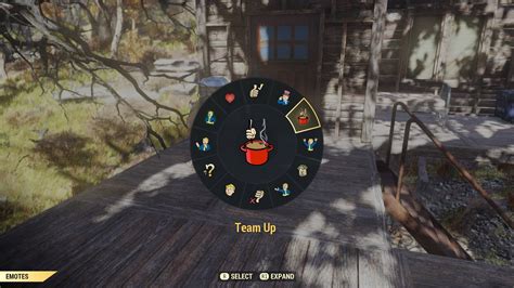 fallout 76 emote wheel